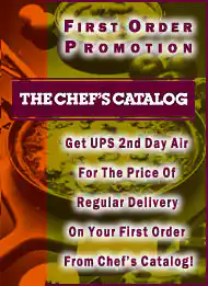 AOL 2Market CD-ROM Promotion for Chefs Catalog