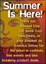 AOL 2Market CD-ROM Promotion: Summer Is Here!