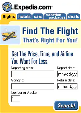 expedia-popup-ad-find-the-flight-form