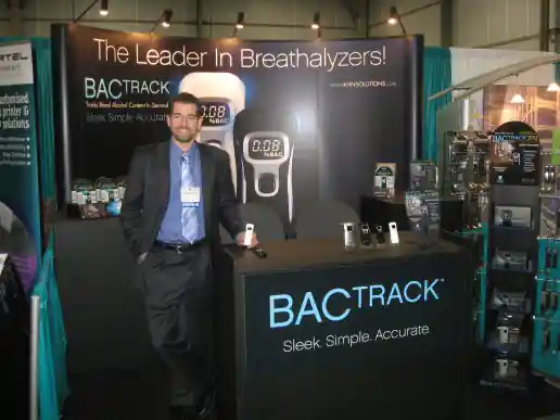 BACtrack 8x8 Conference Booth Graphics