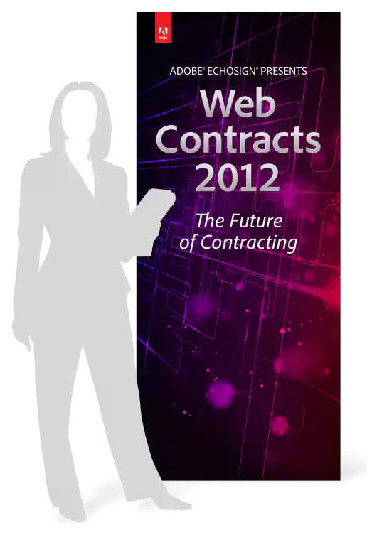 Adobe EchoSign Web Contracts Conference Signage project image
