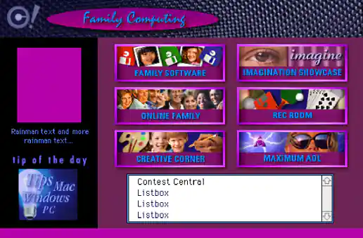 AOL Family Computing Channel project image