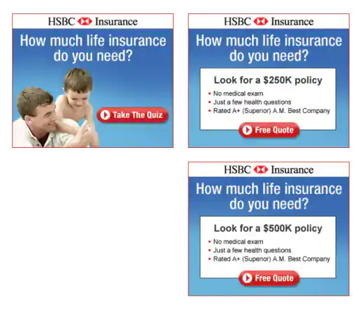 Kwanzoo HSBC Life Insurance Quiz Ad project image
