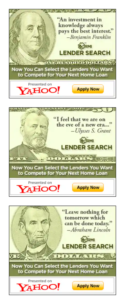 Yahoo! Lender Search “Money Talk” Campaign