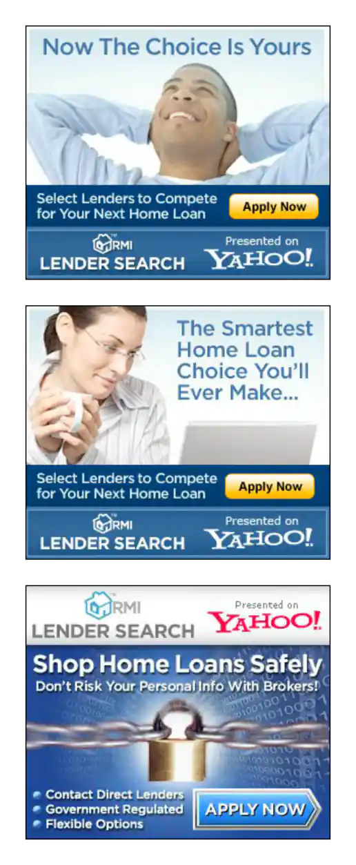 Yahoo! Lender Search “Peace of Mind” Campaign