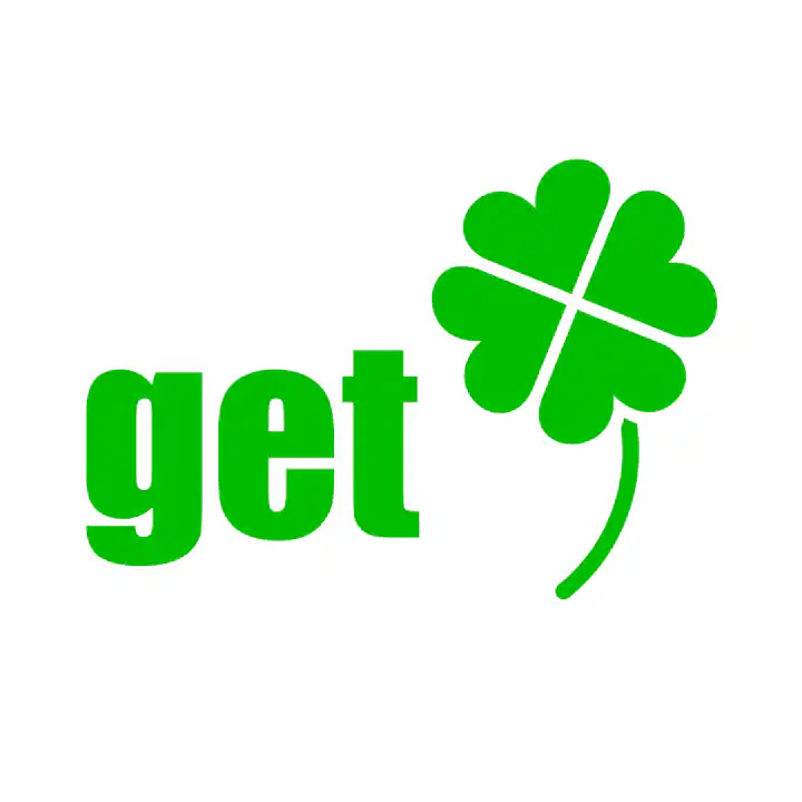 St Patricks Day Get Lucky Logo Graphic