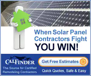 CalFinder “Solar Panel Contractors” Campaign