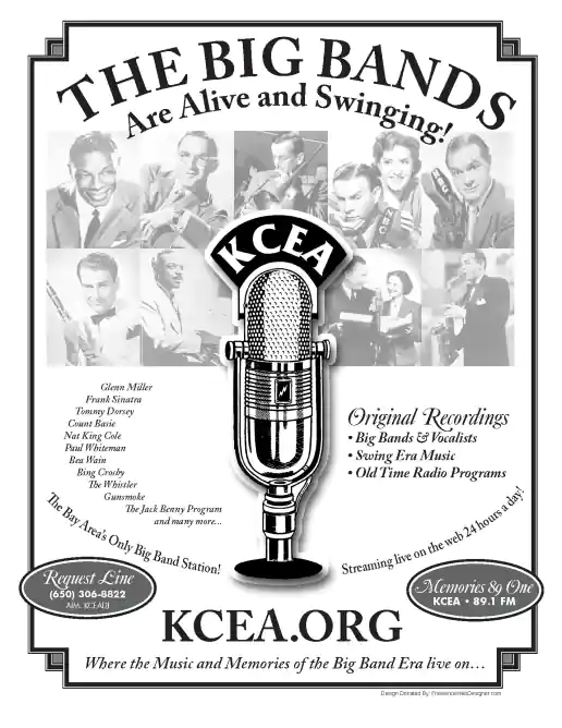 KCEA Radio Station Mailer Flyer