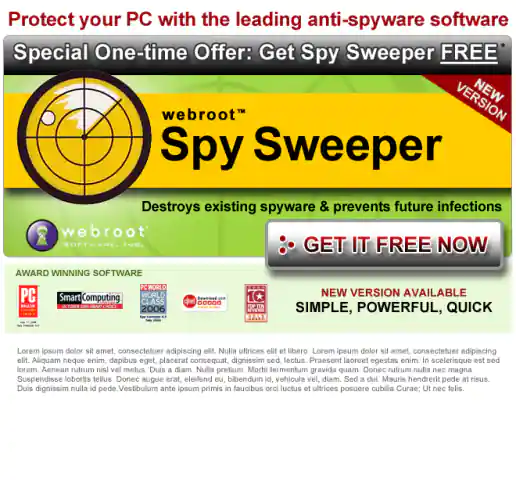 MyOfferPal: WebRoot, Spy Sweeper Campaign