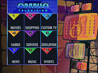 Time Warner Omnio Full Service Network (FSN) Interactive TV project image
